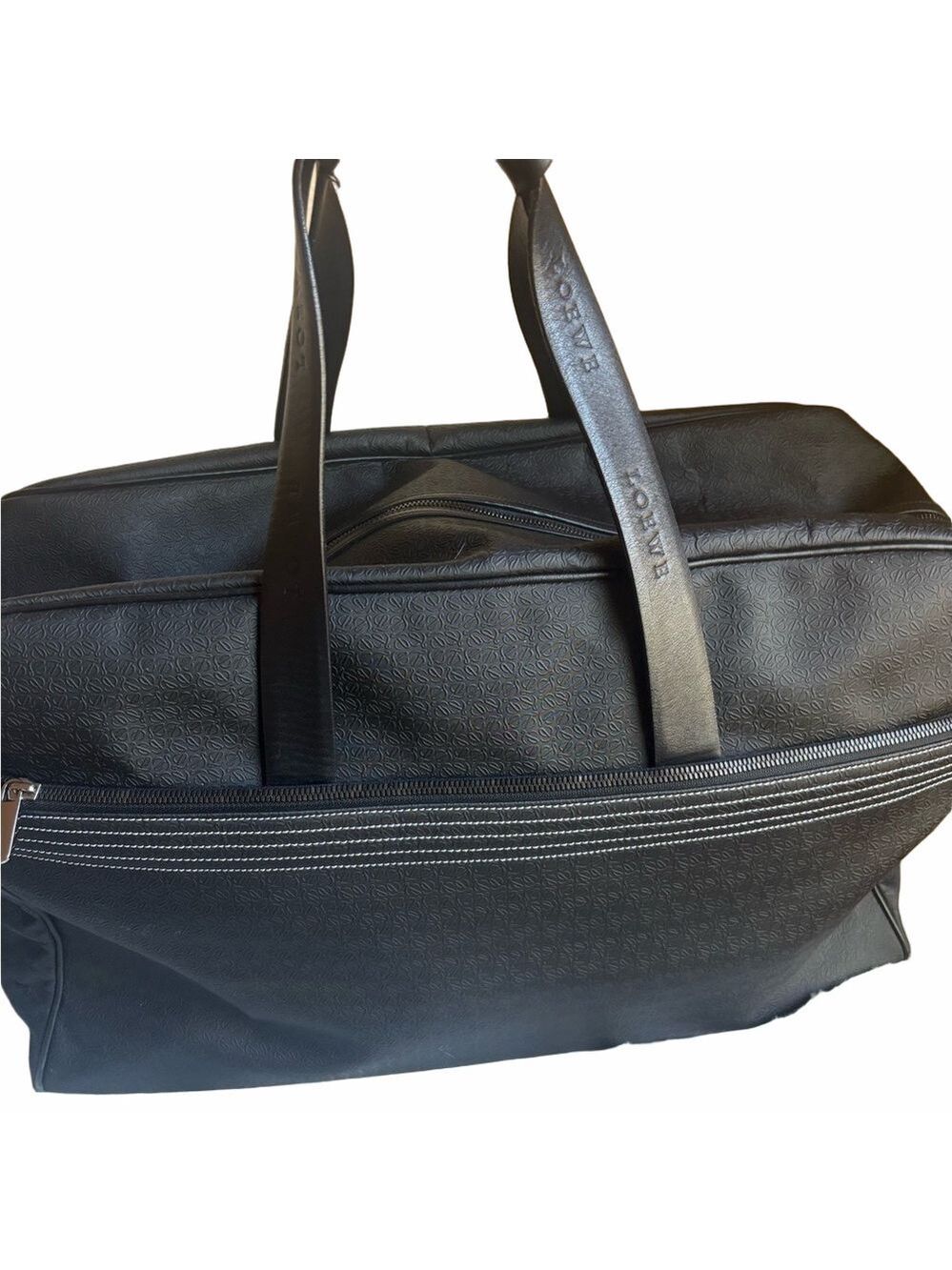 Loewe Black Duffle Bag